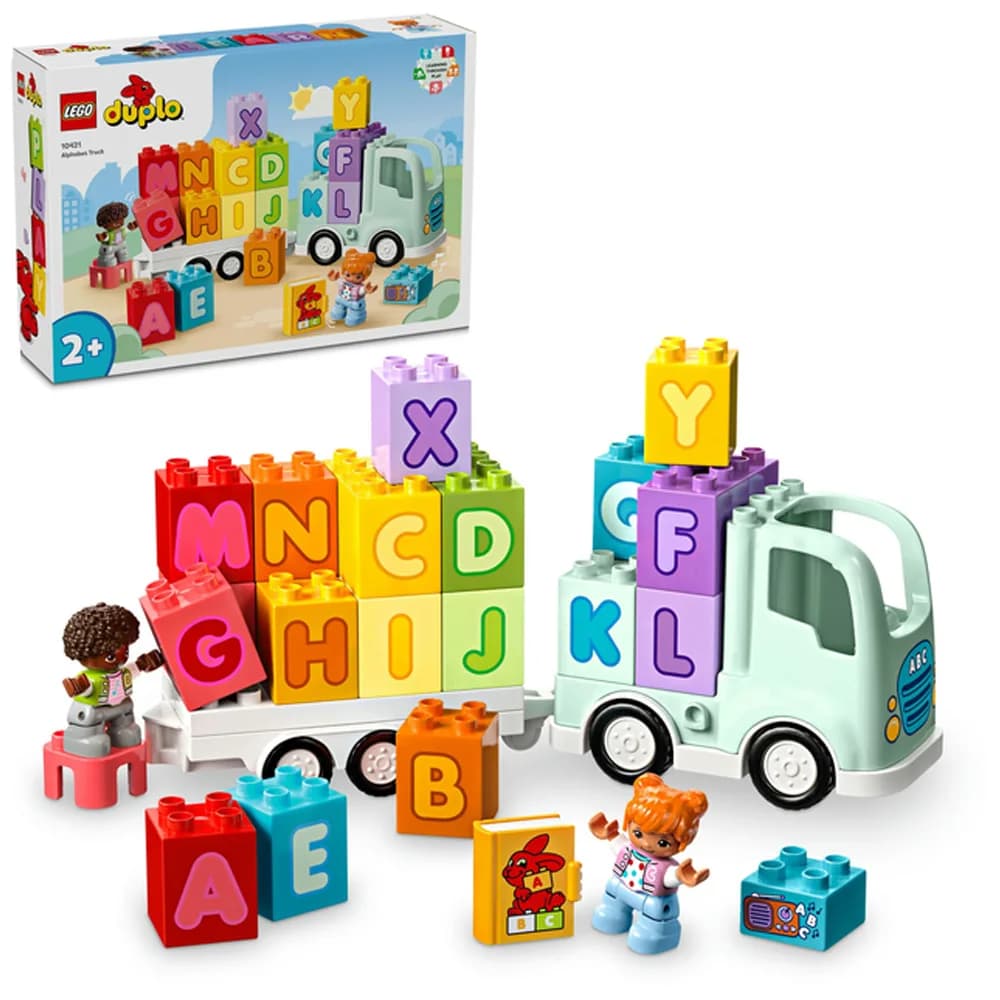 Конструктор Lego Duplo Вантажівка з абеткою 36дет 10421 фото 2 Конструктор Lego Duplo Вантажівка з абеткою 36дет 10421 фото 2