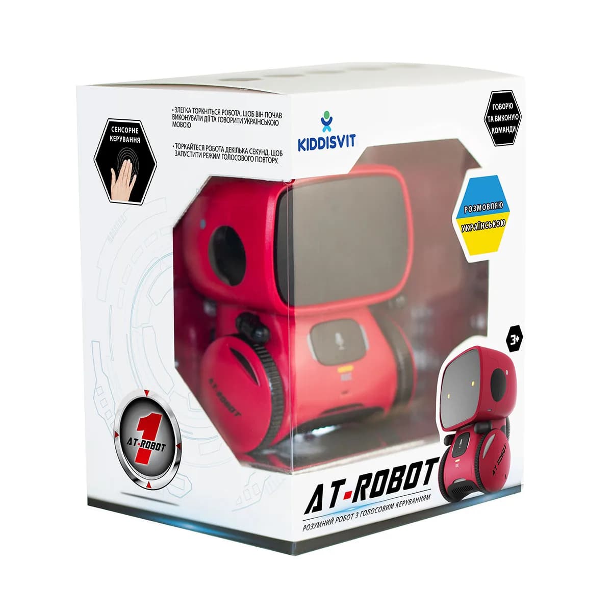 Робот інтерактивний з голосовим керуванням – AT-ROBOT AT001-01-UKR фото 2 Робот інтерактивний з голосовим керуванням – AT-ROBOT AT001-01-UKR фото 2