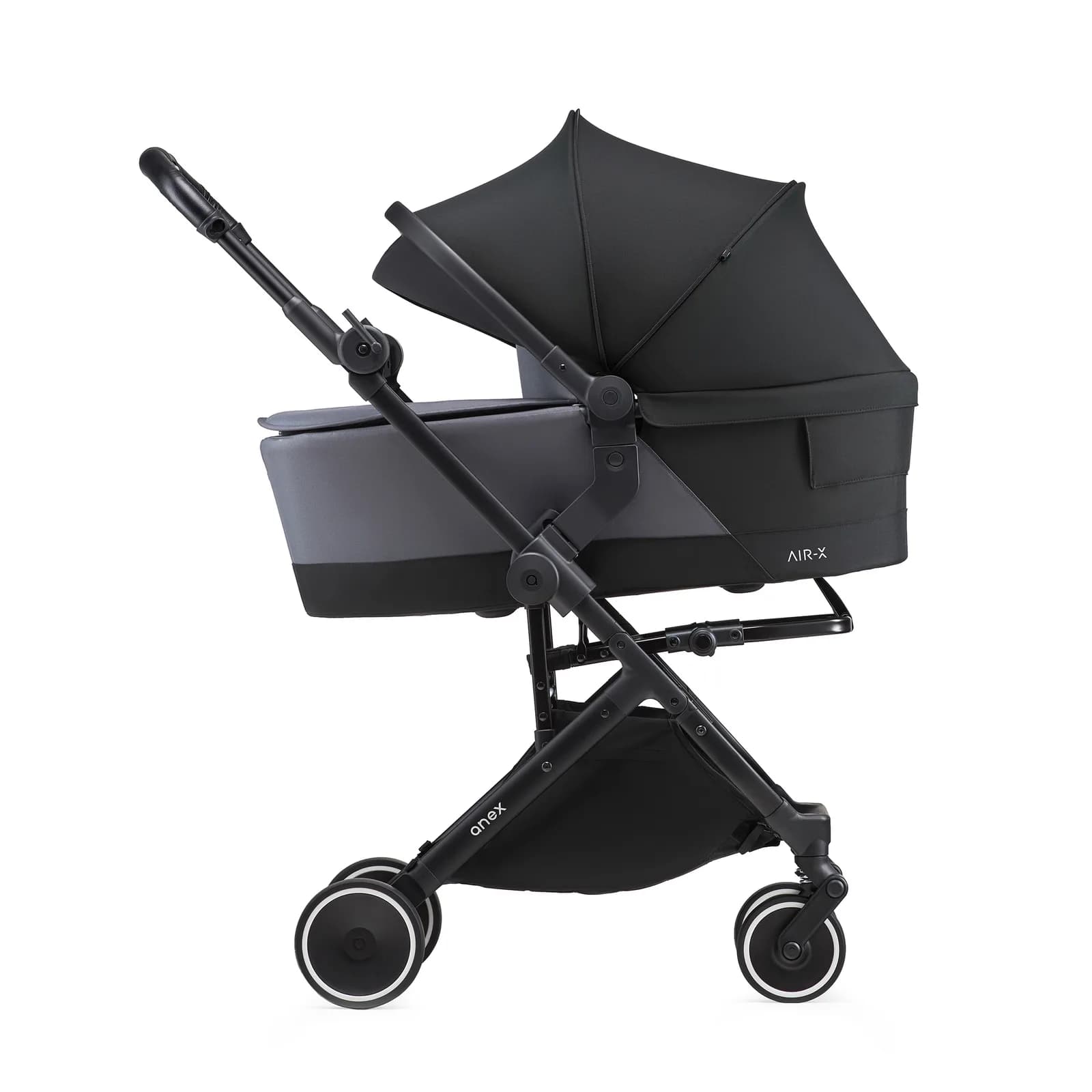 Коляска универсальная 2в1 ANEX Air-X Ax-C-01/1 black фото 3 Коляска универсальная 2в1 ANEX Air-X Ax-C-01/1 black фото 3