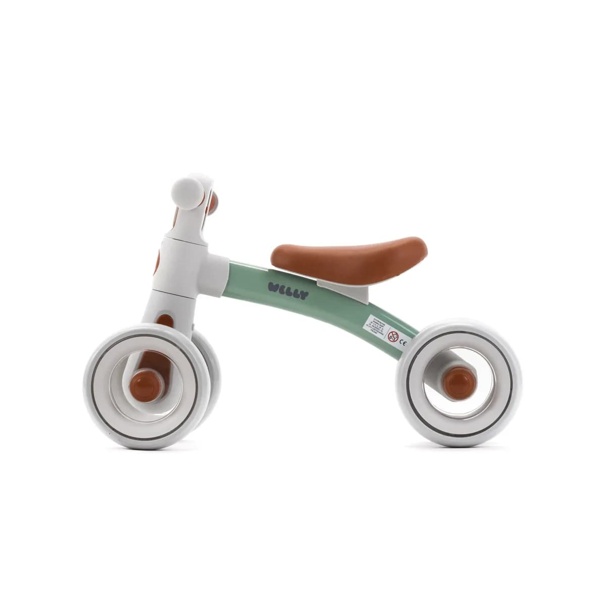 Беговел 6" Adamex Welly 681617 caramel-mint фото 2 Беговел 6" Adamex Welly 681617 caramel-mint фото 2