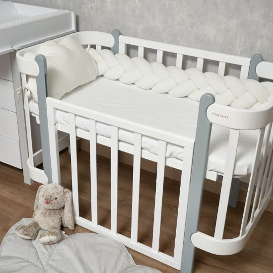 Бампер-коса Twins 200 см Ego 2020-K3-200E202 ecru Бампер-коса Twins 200 см Ego 2020-K3-200E202 ecru