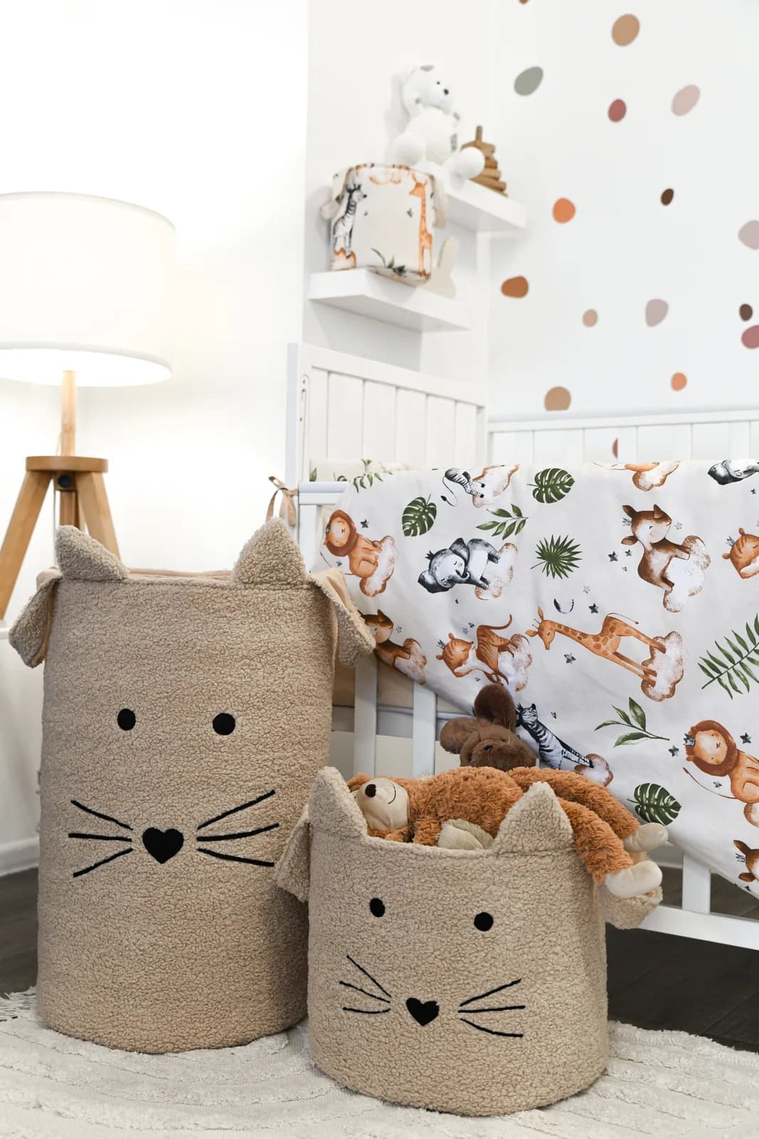 Корзина для игрушек Муся Котик плюш 40см MП-40.1 фото 8 Корзина для игрушек Муся Котик плюш 40см MП-40.1 фото 8