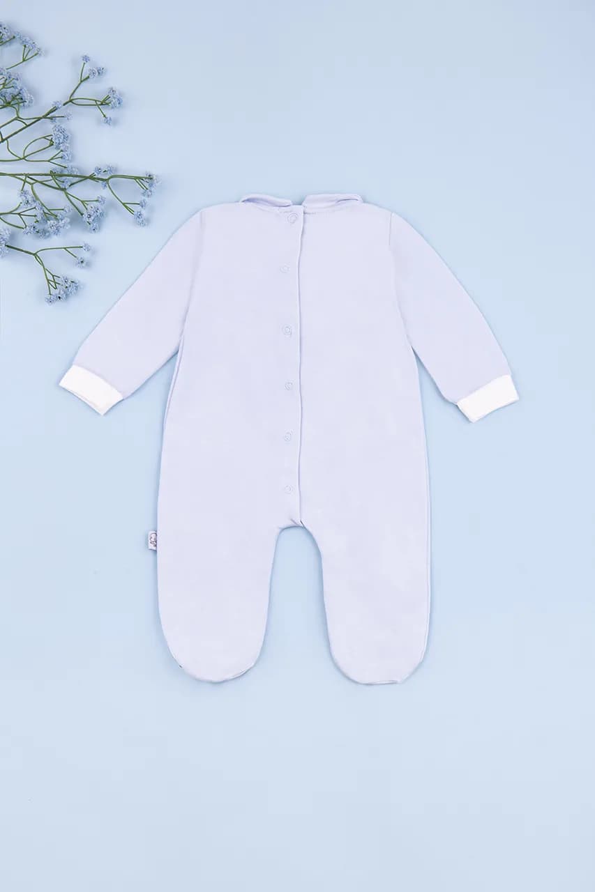 Комбінезон для виписки 0-3 Mini born 6057-1 -блакитний фото 5 Комбінезон для виписки 0-3 Mini born 6057-1 -блакитний фото 5