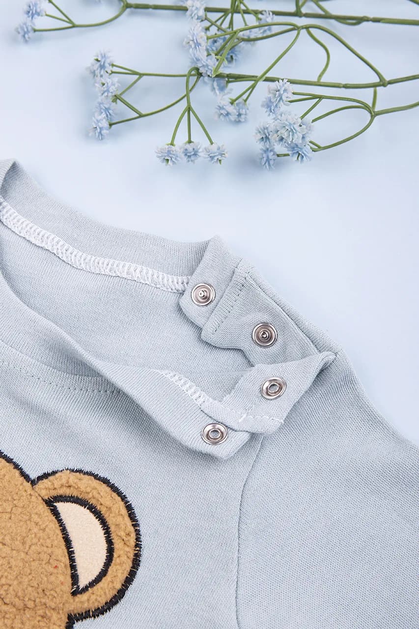 Комбинезон детский 3-12 Murat baby 7510-мятный фото 4 Комбинезон детский 3-12 Murat baby 7510-мятный фото 4
