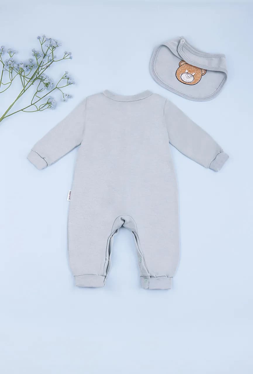 Комбінезон дитячий 3-12 Murat baby 7634-зелений фото 2 Комбінезон дитячий 3-12 Murat baby 7634-зелений фото 2