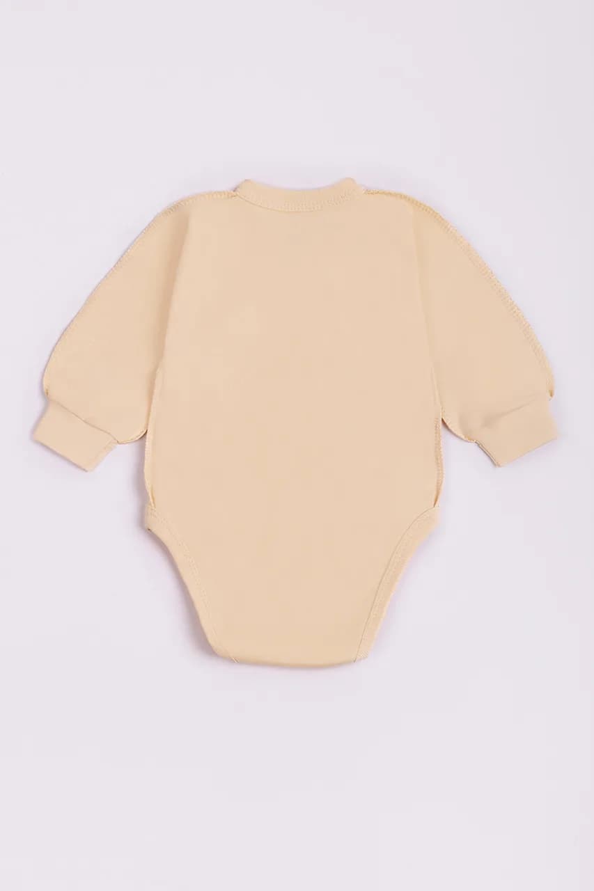 Боди-распашонка Minikin 213703 -бежевый фото 2 Боди-распашонка Minikin 213703 -бежевый фото 2