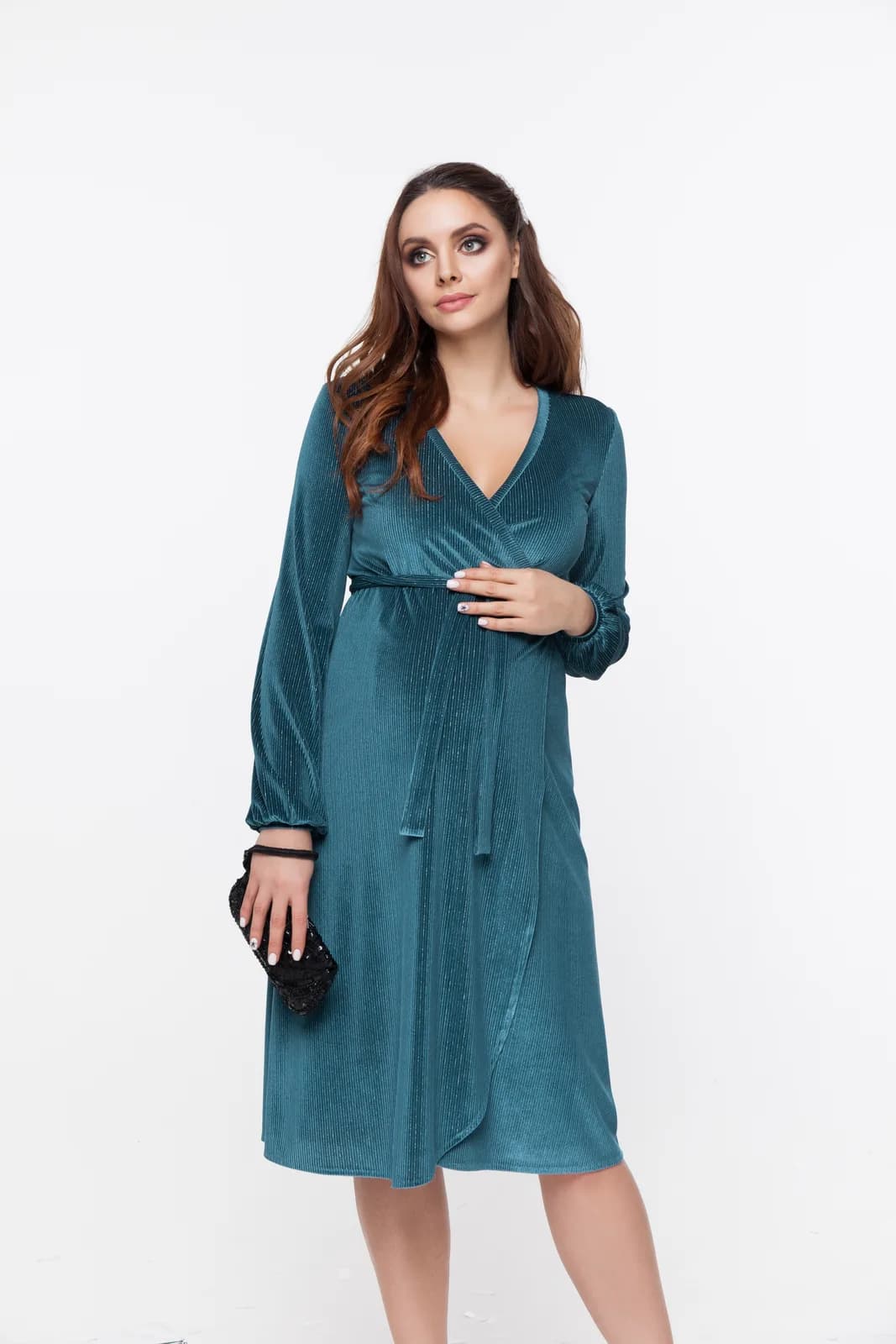Сукня для вігітних і годування XS-L Юла мама JEN DR-49.241 -синій фото 2 Сукня для вігітних і годування XS-L Юла мама JEN DR-49.241 -синій фото 2