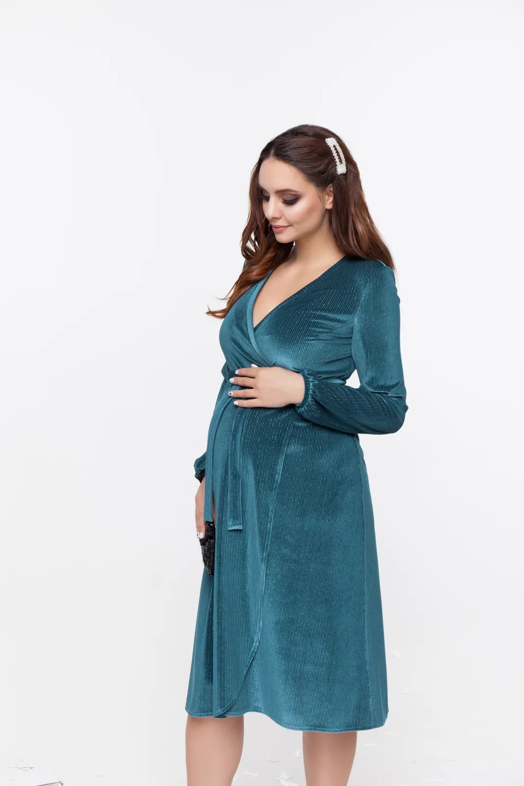 Сукня для вігітних і годування XS-L Юла мама JEN DR-49.241 -синій фото 4 Сукня для вігітних і годування XS-L Юла мама JEN DR-49.241 -синій фото 4
