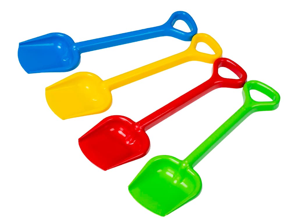 Лопата маленька ColorPlast 41см 1-207 Лопата маленька ColorPlast 41см 1-207