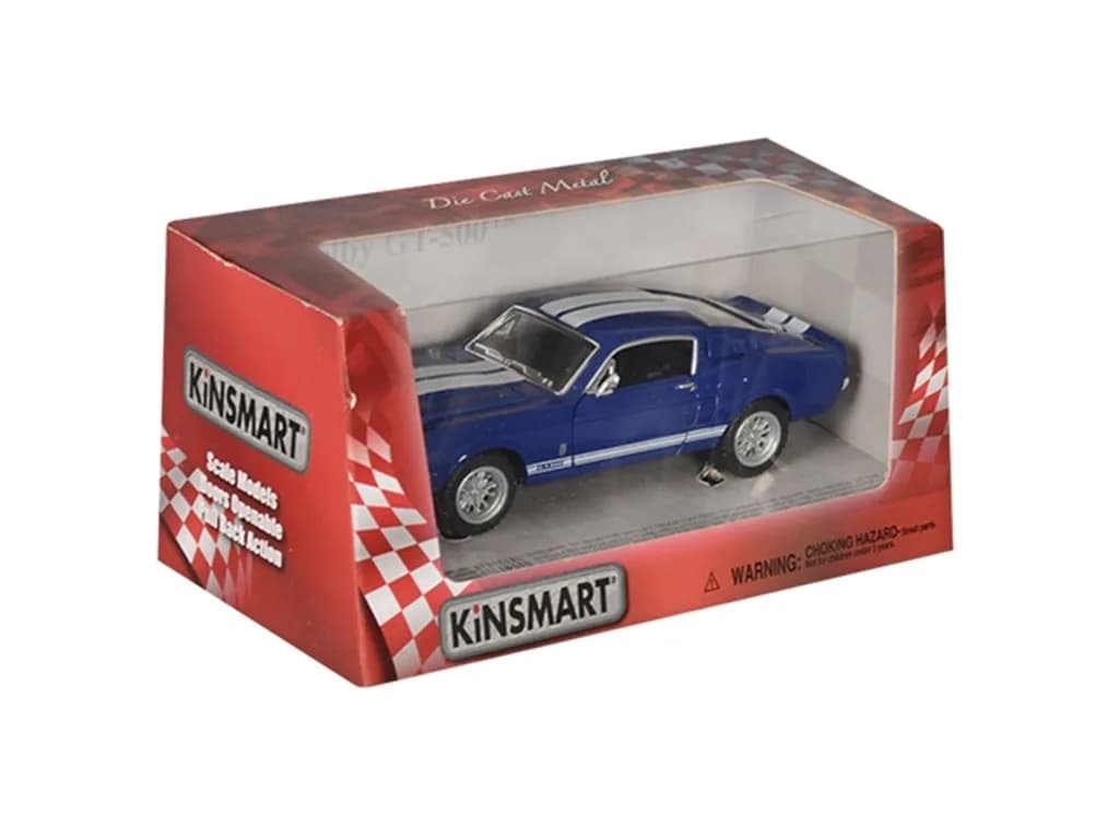 Машина Kinsmart Shelby GT-500 1:38 KT5372W фото 3 Машина Kinsmart Shelby GT-500 1:38 KT5372W фото 3