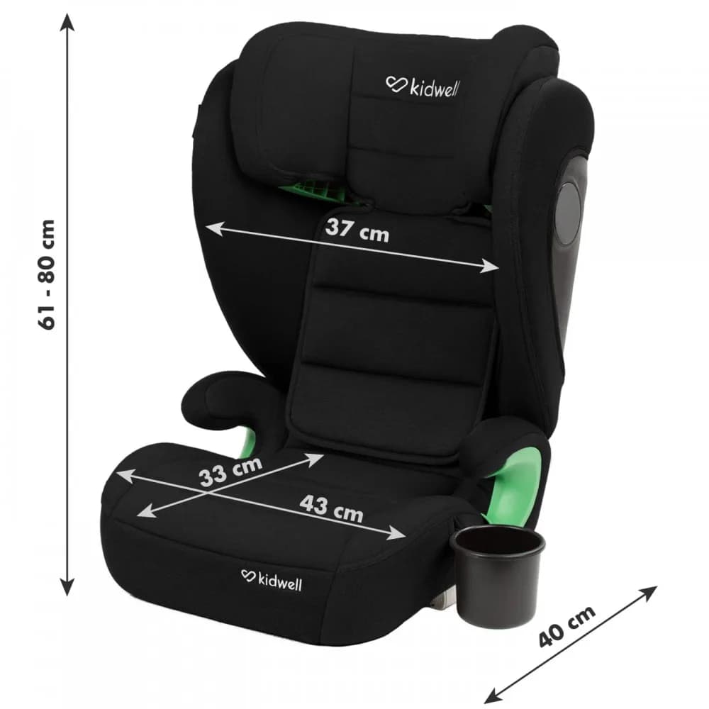 Автокрісло Kidwell Weston I-Size Isofix 100-150 см 15-36 кг KWB фото 2 Автокрісло Kidwell Weston I-Size Isofix 100-150 см 15-36 кг KWB фото 2