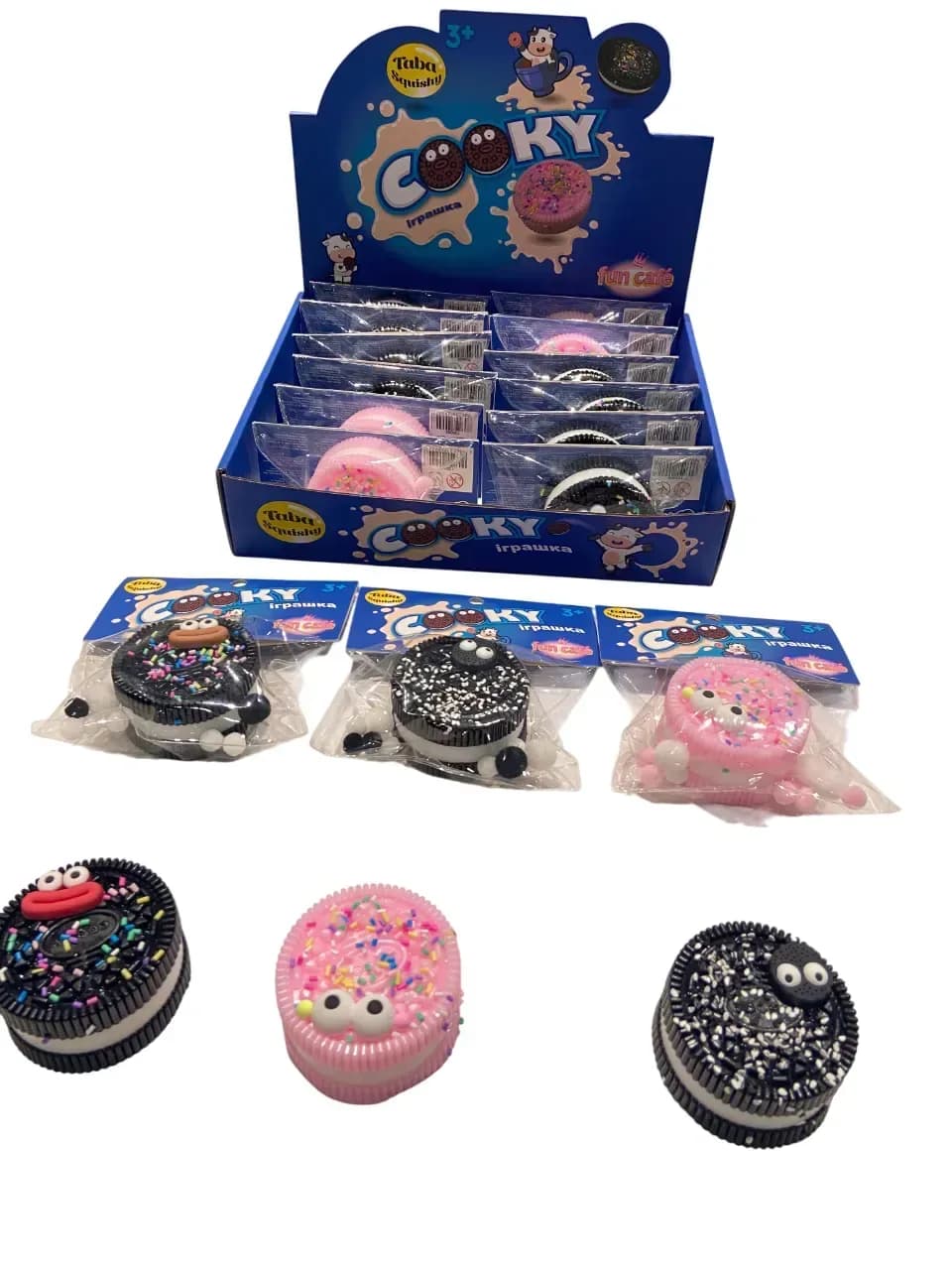 Игрушка-антистрес MonsterGum Fun Cafe Taba Cooky T25005 фото 2 Игрушка-антистрес MonsterGum Fun Cafe Taba Cooky T25005 фото 2