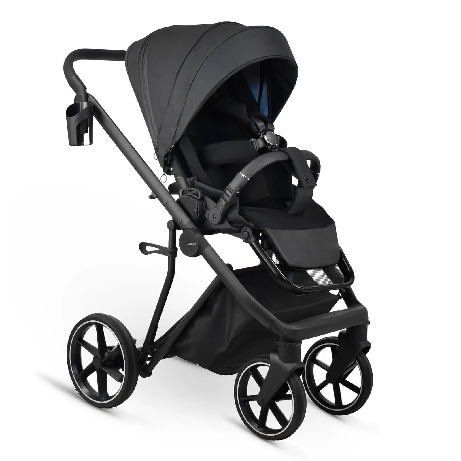 Коляска универсальная 2в1 iBebe Next 2 ib-N2-BК Black фото 2 Коляска универсальная 2в1 iBebe Next 2 ib-N2-BК Black фото 2