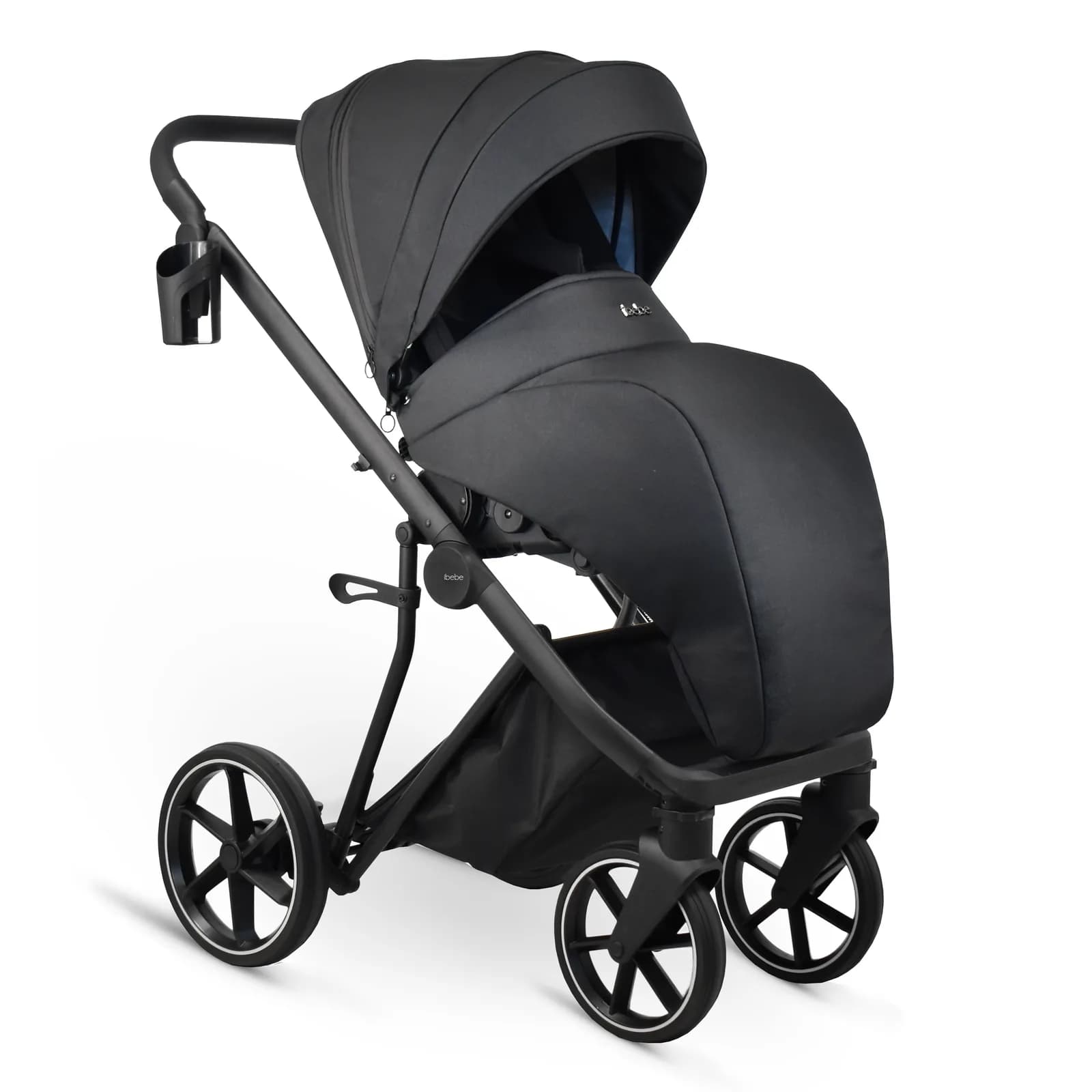 Коляска универсальная 2в1 iBebe Next 2 ib-N2-BК Black фото 3 Коляска универсальная 2в1 iBebe Next 2 ib-N2-BК Black фото 3