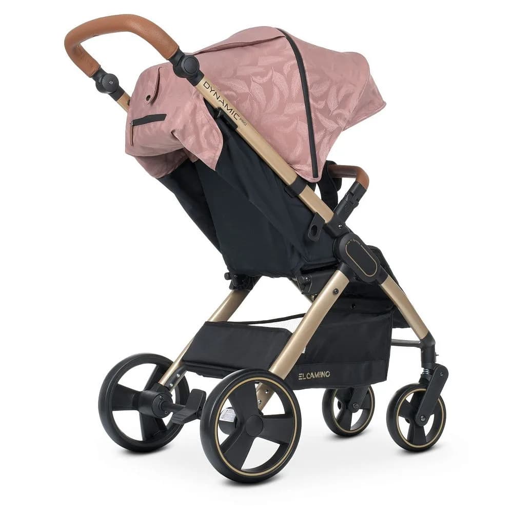 Коляска прогулочная El Camino Dynamic Pro ME 1053G Special Pink фото 3 Коляска прогулочная El Camino Dynamic Pro ME 1053G Special Pink фото 3