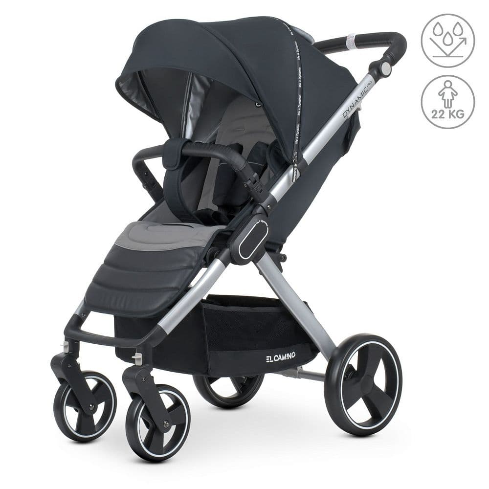 Коляска прогулянкова El Camino Dynamic Pro ME 1053N Onyx Коляска прогулянкова El Camino Dynamic Pro ME 1053N Onyx