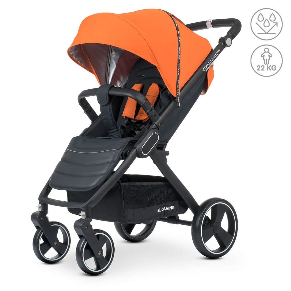 Коляска прогулочная El Camino Dynamic Pro ME 1053N Orange Коляска прогулочная El Camino Dynamic Pro ME 1053N Orange