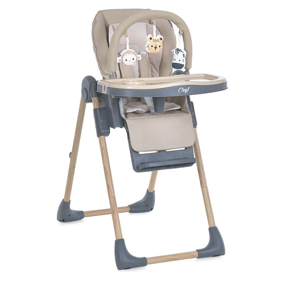 Стульчик для кормления El Camino Craft ME 1115-W Beige Стульчик для кормления El Camino Craft ME 1115-W Beige