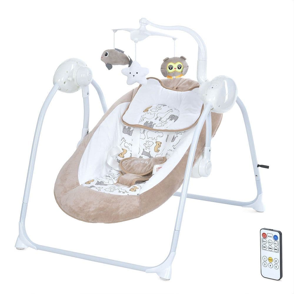 Качель El Camino Teddy ME 1075 Beige Animals Качель El Camino Teddy ME 1075 Beige Animals