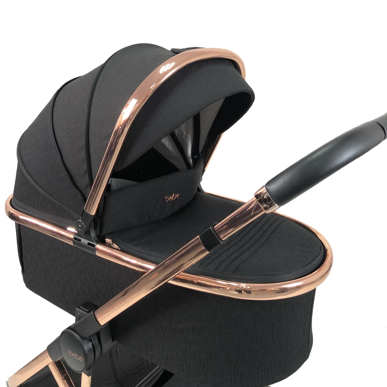 Коляска универсальная 2в1 iBebe Pro 01 ib-Pro-01 Black фото 3 Коляска универсальная 2в1 iBebe Pro 01 ib-Pro-01 Black фото 3