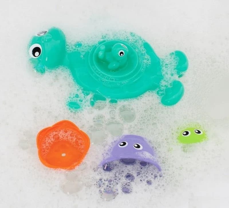 Игрушка для купания Playgro Черепашка с друзьями 0184961 фото 4 Игрушка для купания Playgro Черепашка с друзьями 0184961 фото 4