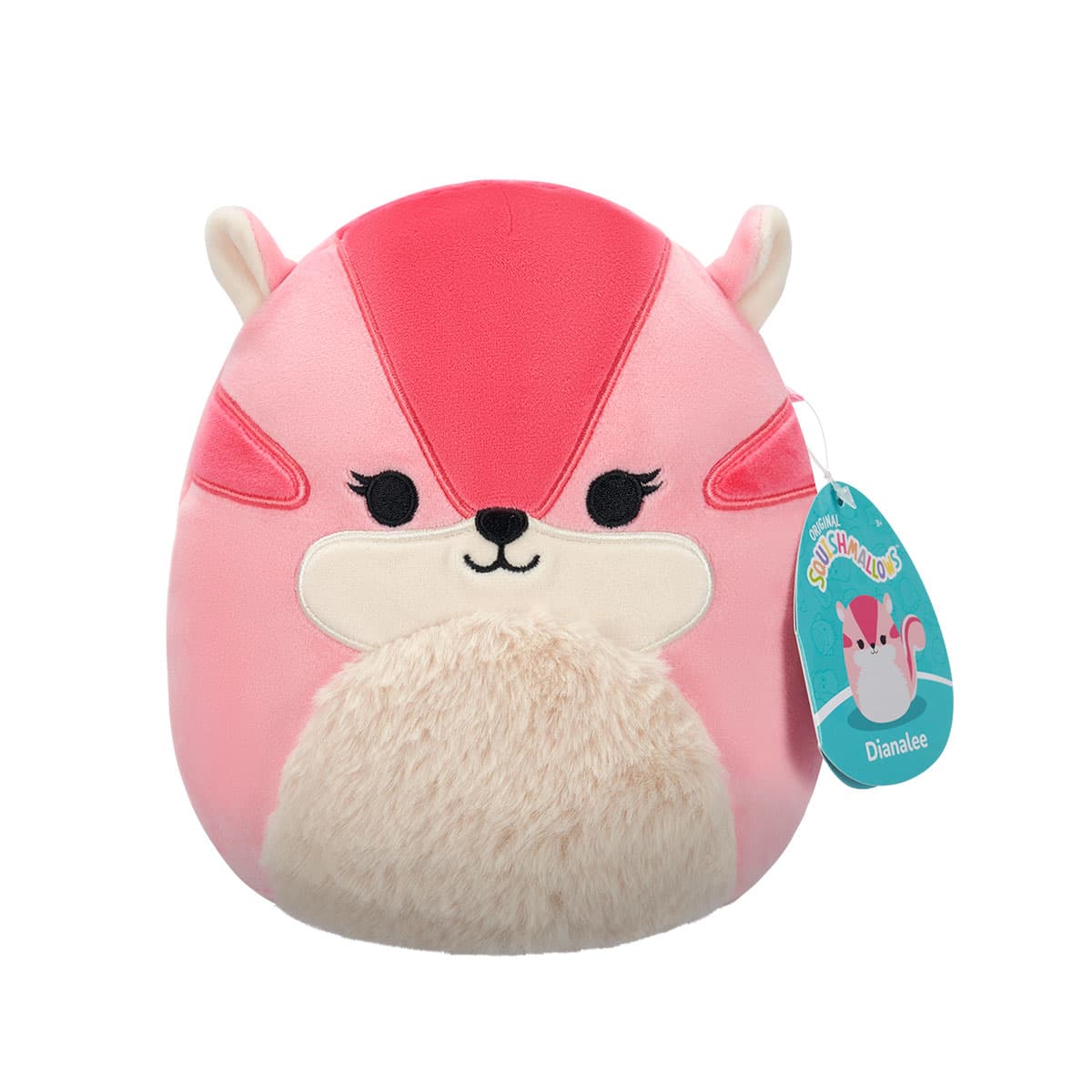 Іграшка м'яка Squishmallows Бурундук Діаналі 19см SQCR06613 Іграшка м'яка Squishmallows Бурундук Діаналі 19см SQCR06613