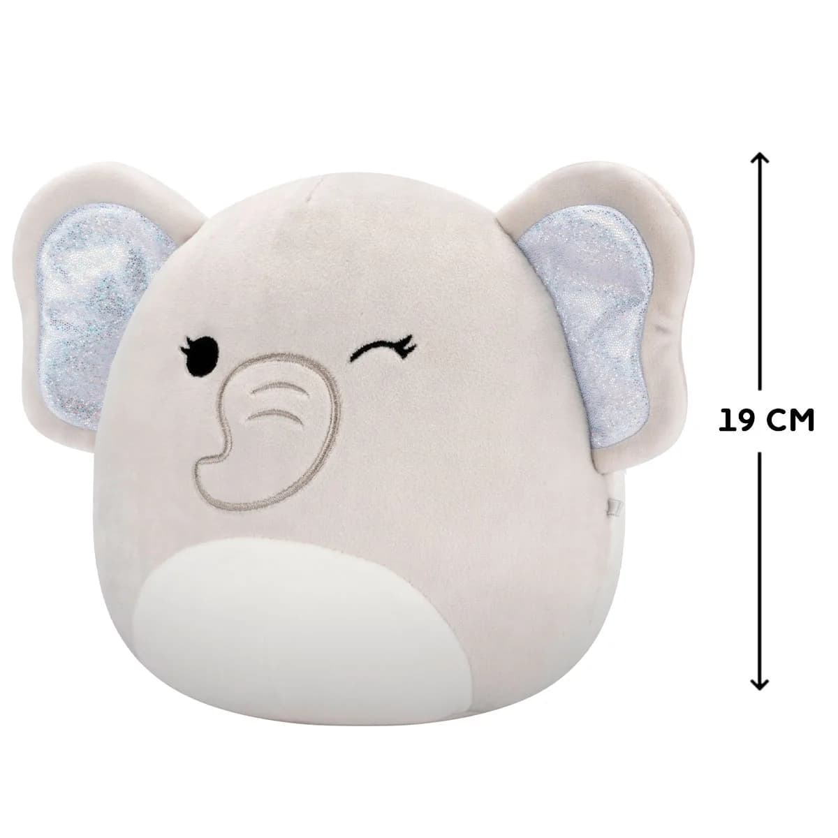 Іграшка м'яка Squishmallows Слон Черіш 19см SQCR07029 фото 2 Іграшка м'яка Squishmallows Слон Черіш 19см SQCR07029 фото 2
