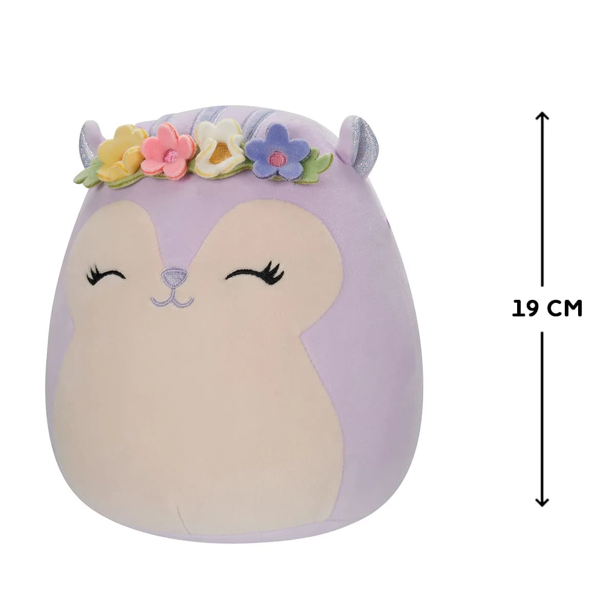 Іграшка м'яка Squishmallows Білка Сідні 19см SQER00828 фото 2 Іграшка м'яка Squishmallows Білка Сідні 19см SQER00828 фото 2