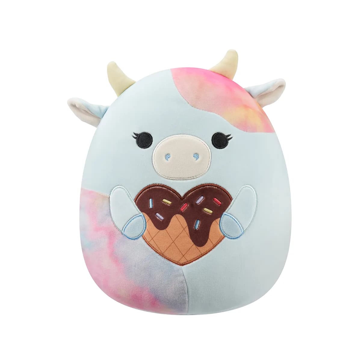 Игрушка мягкая Squishmallows Коровка Каедия 19см SQVA00861 фото 2 Игрушка мягкая Squishmallows Коровка Каедия 19см SQVA00861 фото 2
