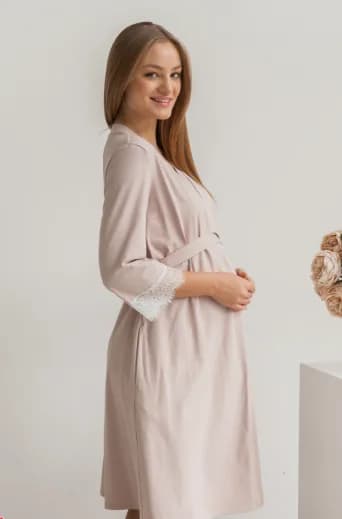 Халат для беременных S-XL Юла мама SATI NW-4.8.2 фото 5 Халат для беременных S-XL Юла мама SATI NW-4.8.2 фото 5