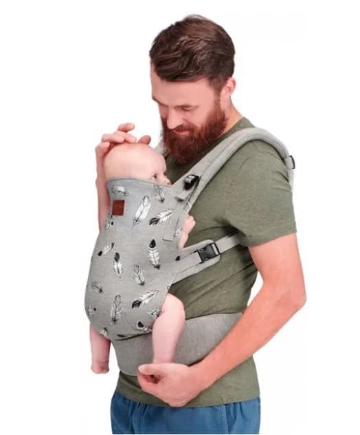 Рюкзак-кенгуру KinderKraft Milo KKNMILOGRY0000 фото 2 Рюкзак-кенгуру KinderKraft Milo KKNMILOGRY0000 фото 2