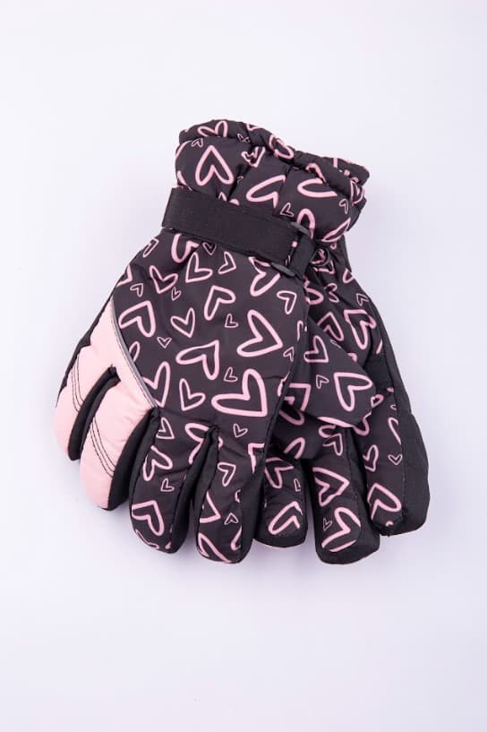 Рукавички 6-8 YO! REN-0245G -чорний Рукавички 6-8 YO! REN-0245G -чорний