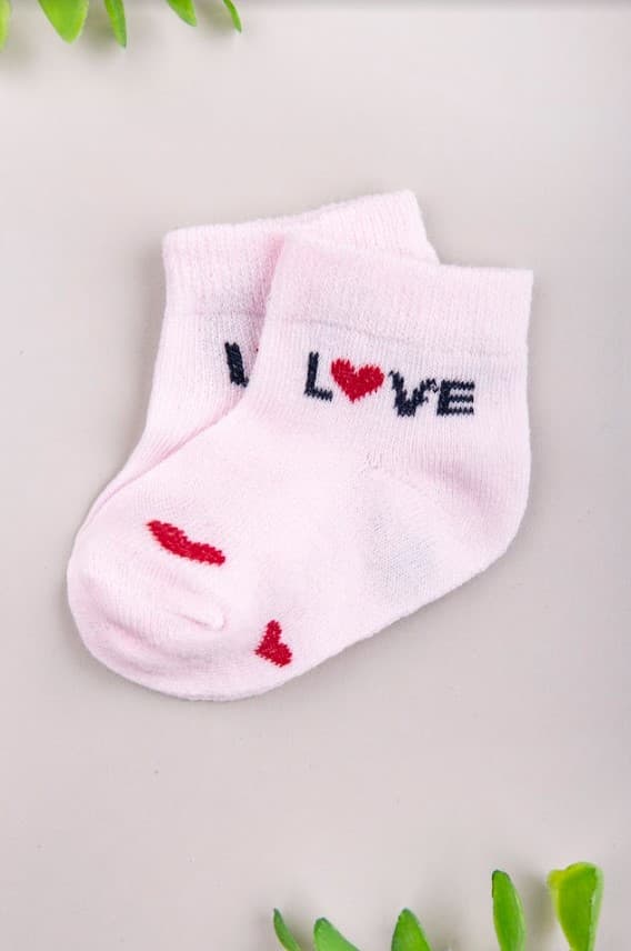 Шкарпетки "Love" 0-1 Twins Baby 1409 Шкарпетки "Love" 0-1 Twins Baby 1409
