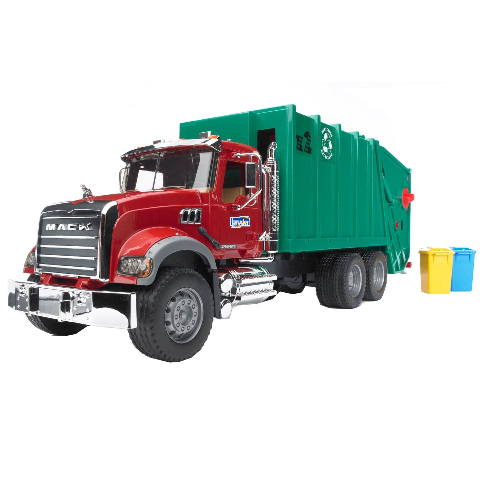 Мусоровоз Mack Granite Bruder 02812 Мусоровоз Mack Granite Bruder 02812