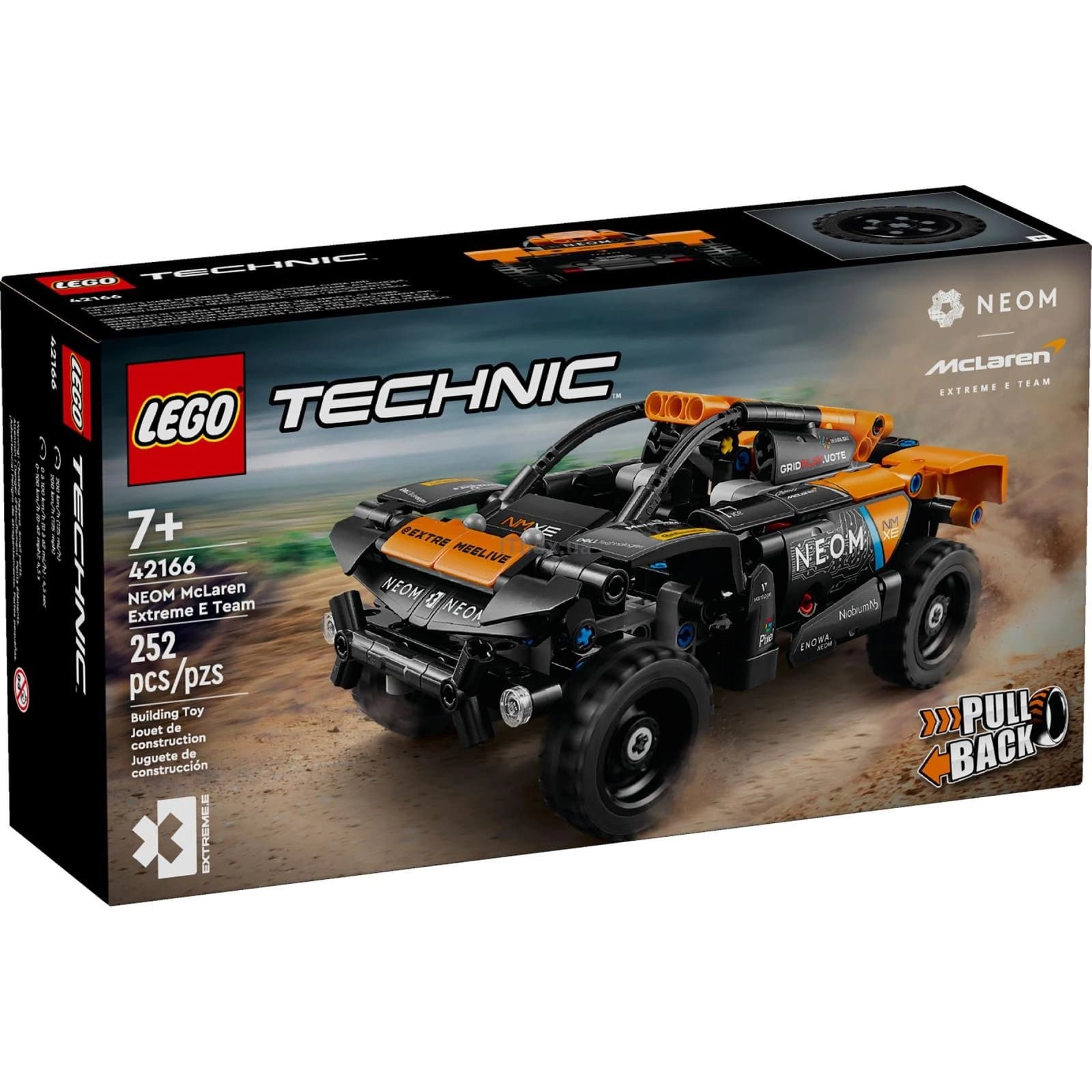 Конструктор Lego Technic Автомобиль NEOM McLaren Extreme E 252дет 42166 Конструктор Lego Technic Автомобиль NEOM McLaren Extreme E 252дет 42166