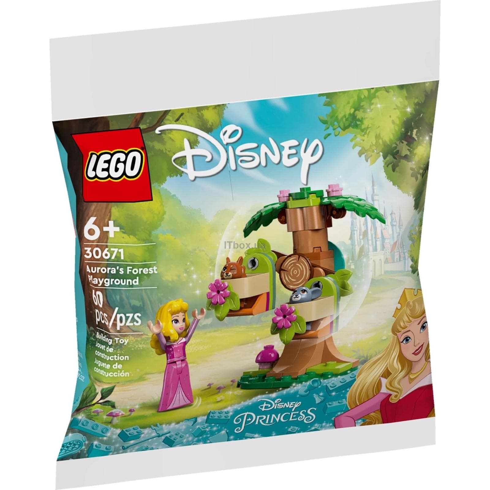 Конструктор Lego Disney Princess Лісовий ігровий майданчик Аврори 60дет 30671 Конструктор Lego Disney Princess Лісовий ігровий майданчик Аврори 60дет 30671