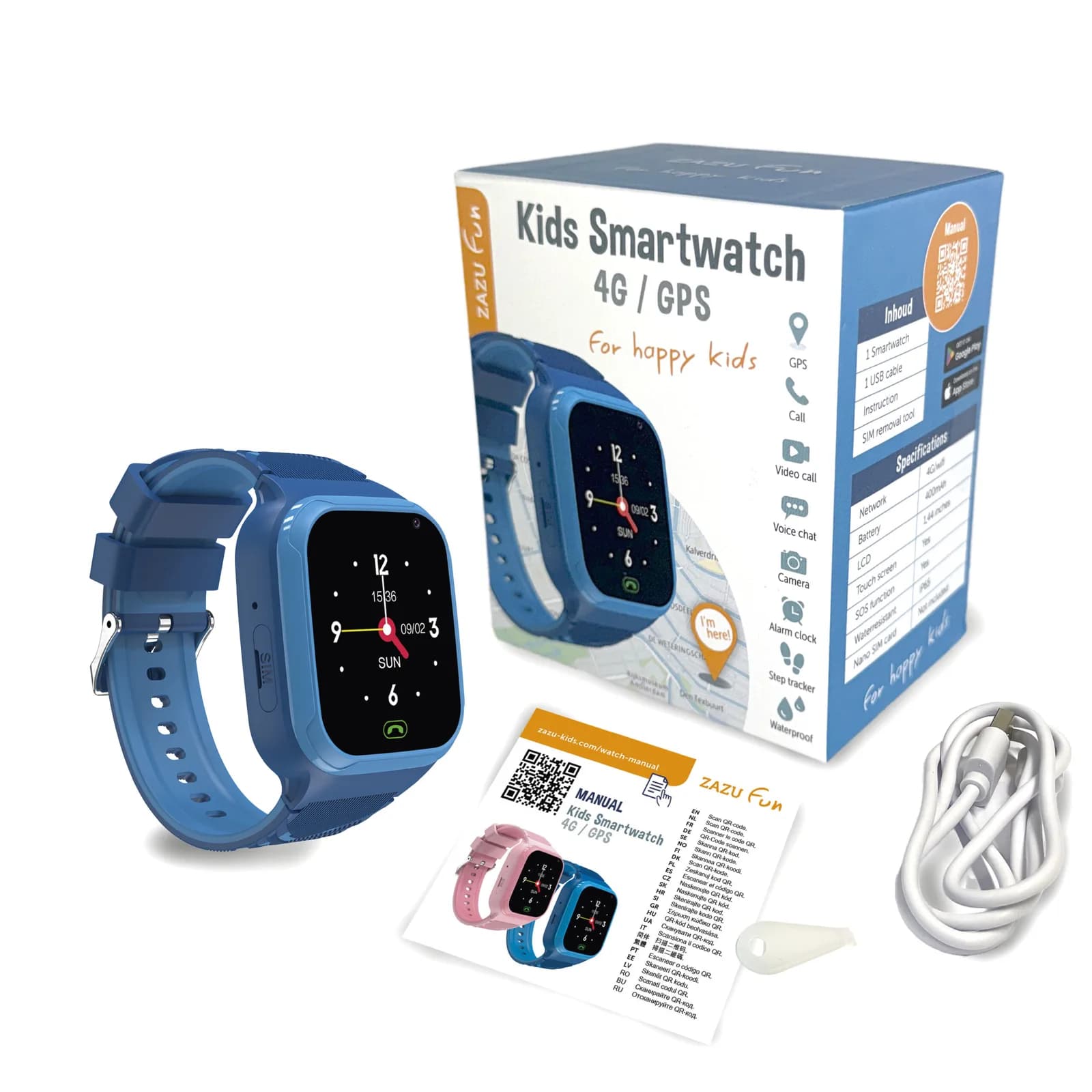 Смарт-годинник Zazu ZA-WATCH-01 фото 2 Смарт-годинник Zazu ZA-WATCH-01 фото 2