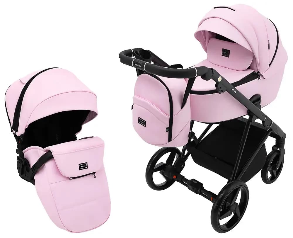 Коляска універсальна 2в1 Adamex Blanc Eco SA-16 680713 фото 2 Коляска універсальна 2в1 Adamex Blanc Eco SA-16 680713 фото 2