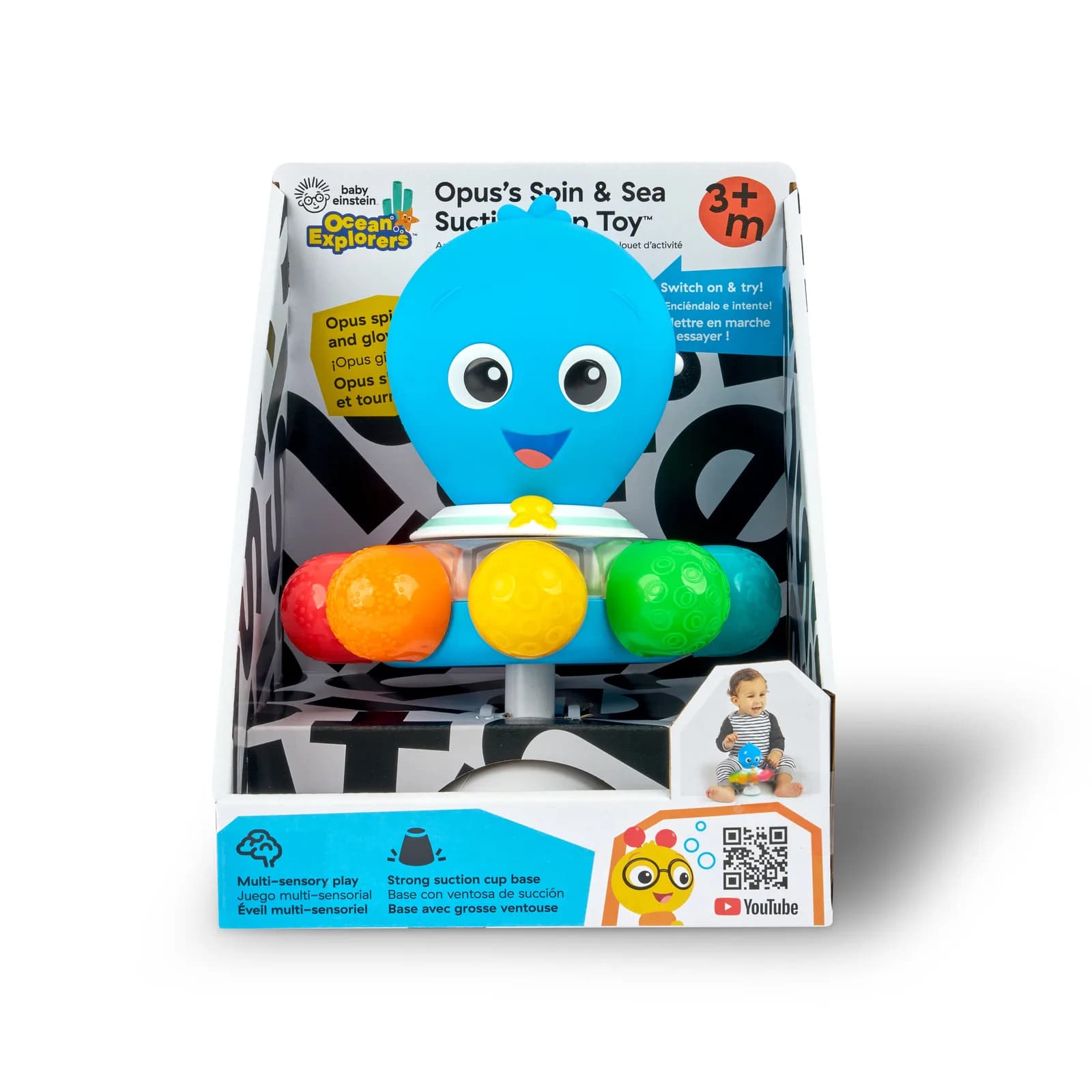Игрушка развивающая на стол Baby Einstein Opus's Spin and Sea 13147 фото 5 Игрушка развивающая на стол Baby Einstein Opus's Spin and Sea 13147 фото 5