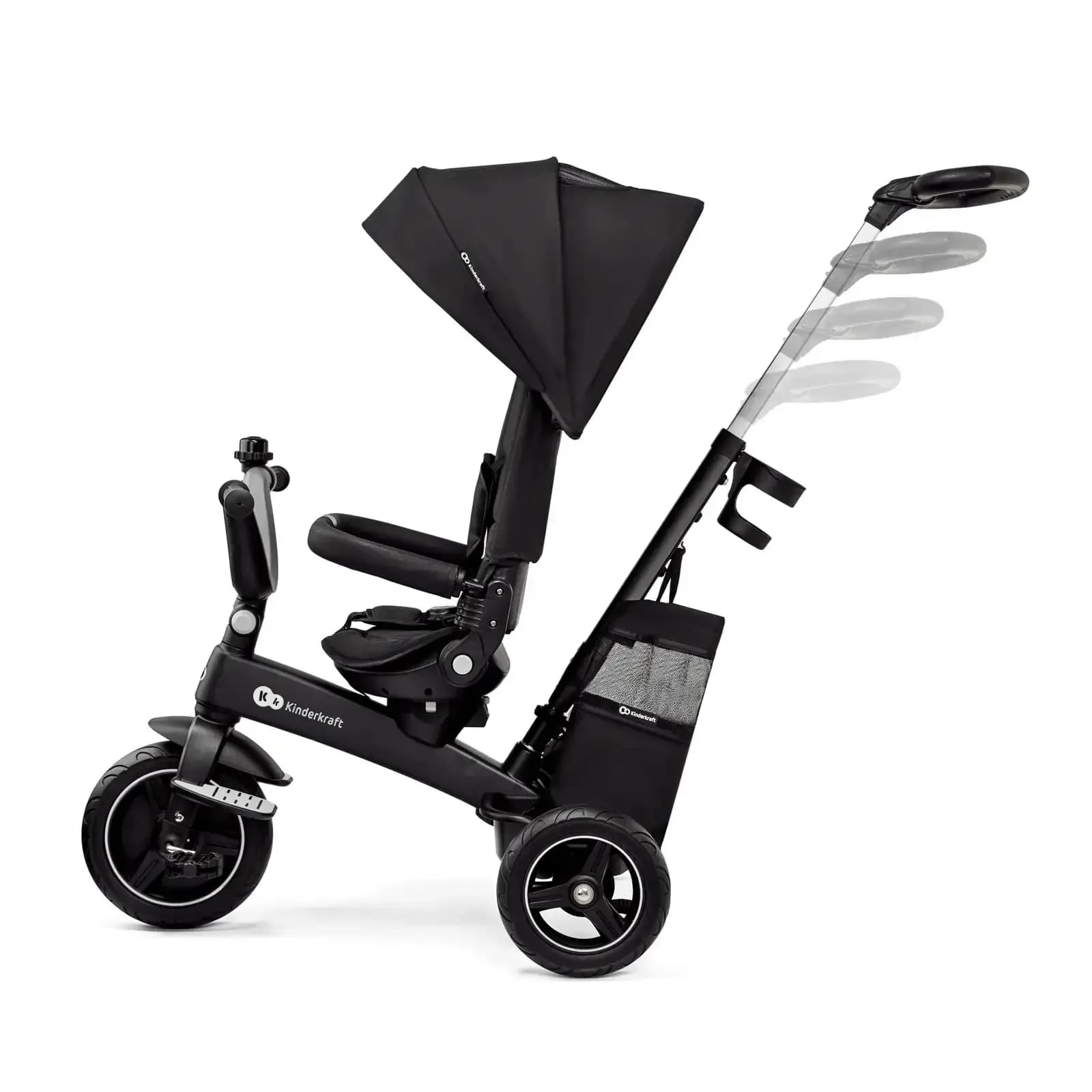 Велосипед 3-х колісний Kinderkraft Easytwist KREASY00BLK0000 Black фото 5 Велосипед 3-х колісний Kinderkraft Easytwist KREASY00BLK0000 Black фото 5