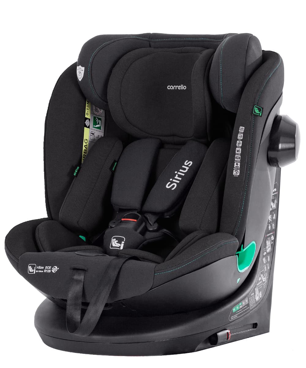 Автокрісло Carrello Sirius CRL-8808 Absolute Black Автокрісло Carrello Sirius CRL-8808 Absolute Black