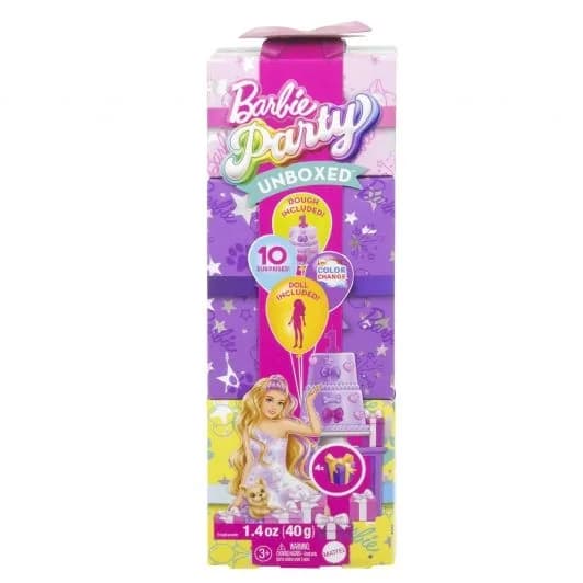 Лялька Barbie Вечірка-сюрприз JFG70 фото 4 Лялька Barbie Вечірка-сюрприз JFG70 фото 4