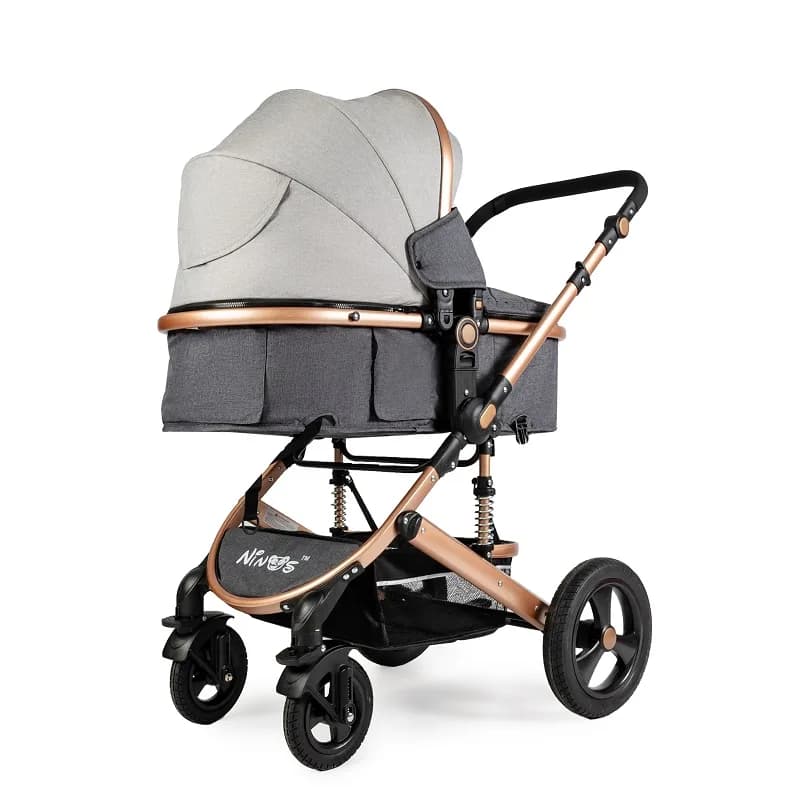 Коляска-трансформер 2в1 Ninos Brava New Grey NB2021NEWGG фото 2 Коляска-трансформер 2в1 Ninos Brava New Grey NB2021NEWGG фото 2