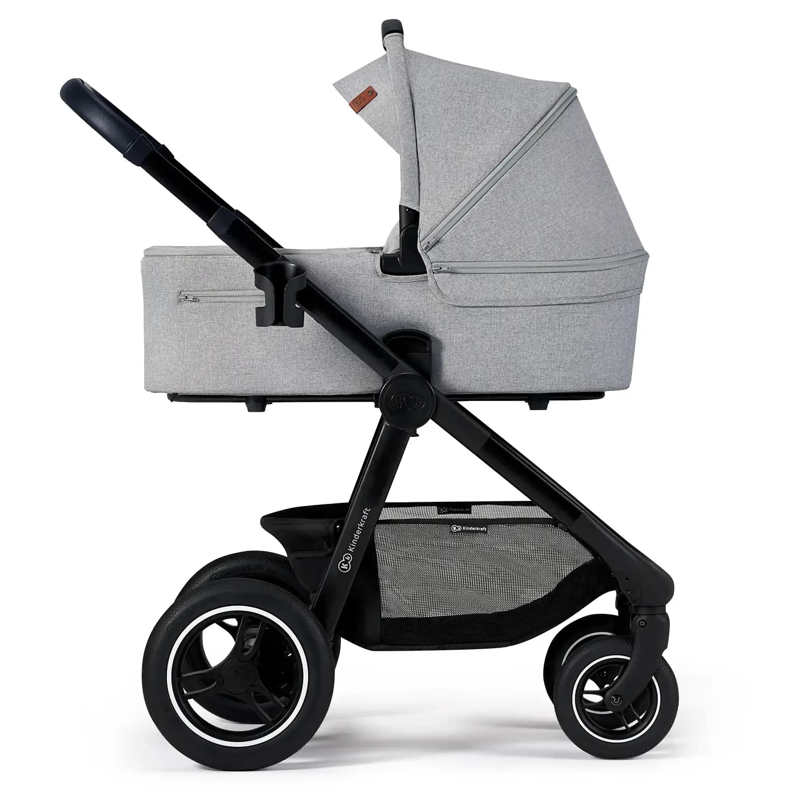 Коляска универсальная 2в1 Kinderkraft Everyday 2 KSEVER00LGR20BS Light Gray фото 5 Коляска универсальная 2в1 Kinderkraft Everyday 2 KSEVER00LGR20BS Light Gray фото 5