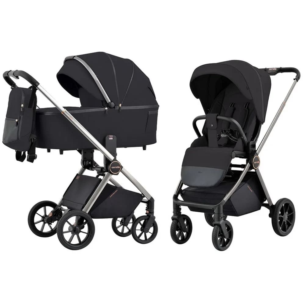 Коляска универсальная 2в1 Carrello Ultra/W CRL-6525 Night Black фото 2 Коляска универсальная 2в1 Carrello Ultra/W CRL-6525 Night Black фото 2