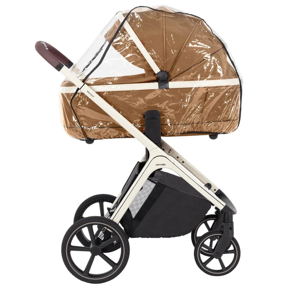 Коляска універсальна 2в1 Carrello Vector CRL-6550 Coral Beige фото 6 Коляска універсальна 2в1 Carrello Vector CRL-6550 Coral Beige фото 6