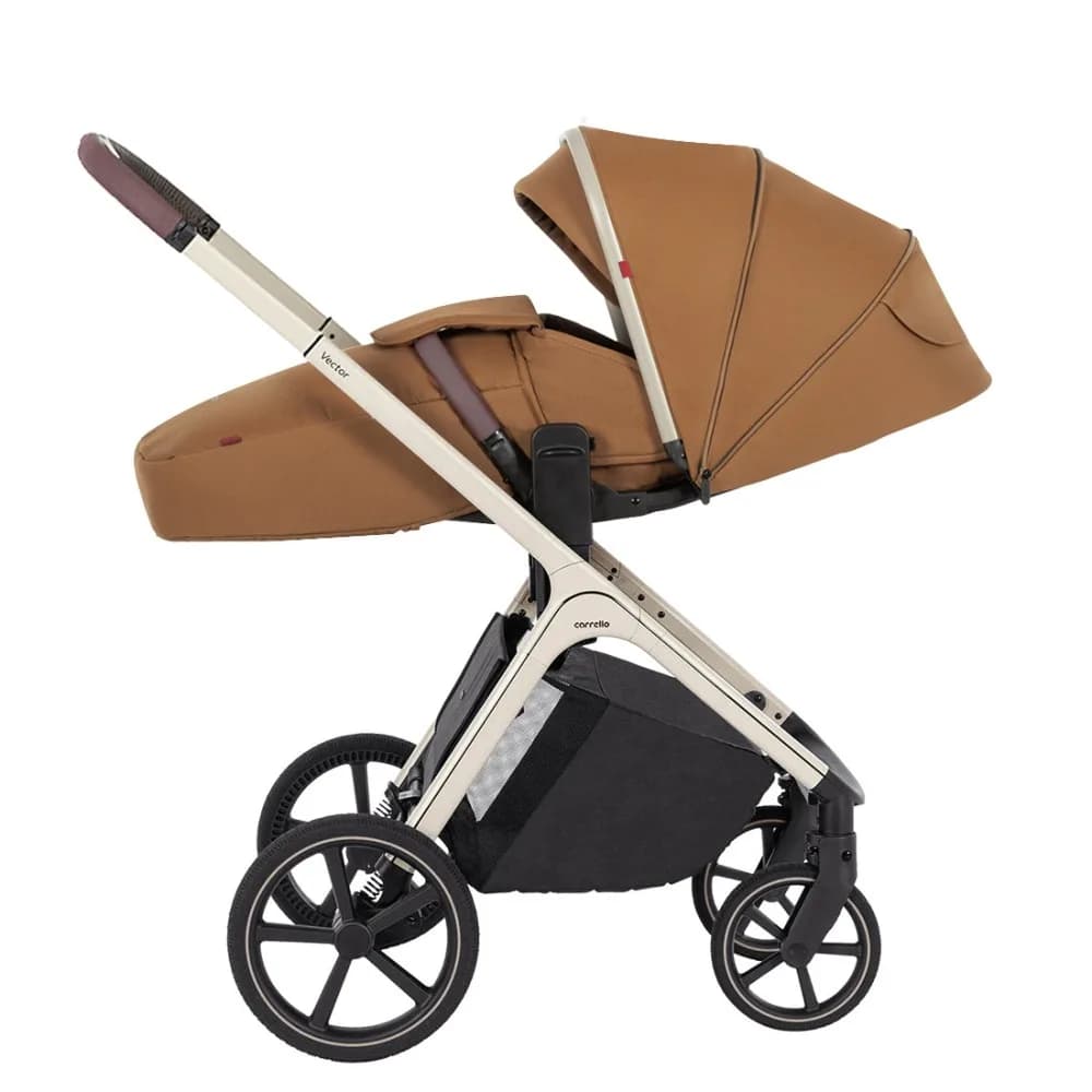 Коляска універсальна 2в1 Carrello Vector CRL-6550 Coral Beige фото 5 Коляска універсальна 2в1 Carrello Vector CRL-6550 Coral Beige фото 5