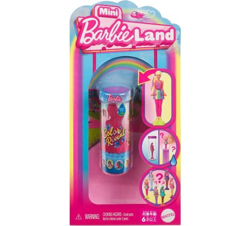 Лялька Barbie Mini Color Reveal HYF28 Лялька Barbie Mini Color Reveal HYF28