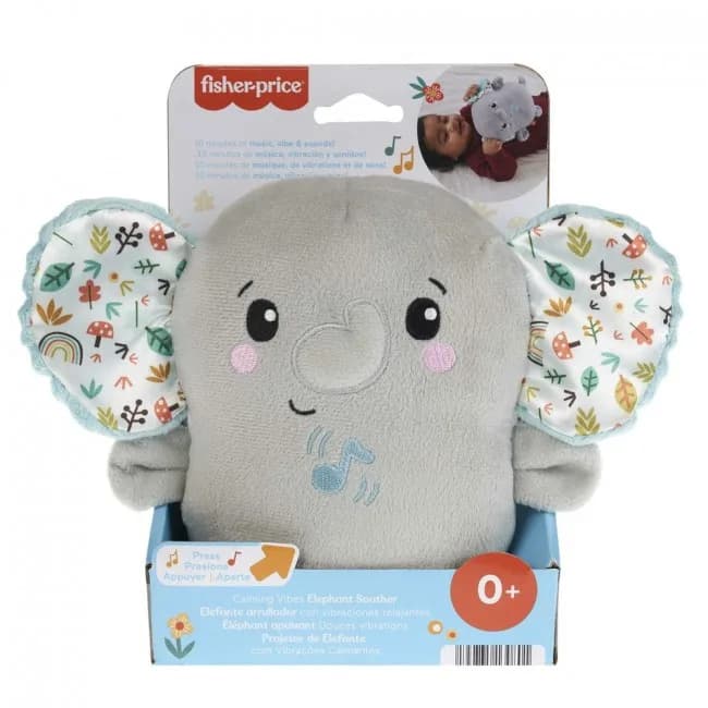 Игрушка мягкая Fisher-price Медитация со слоненком HML65 фото 6 Игрушка мягкая Fisher-price Медитация со слоненком HML65 фото 6