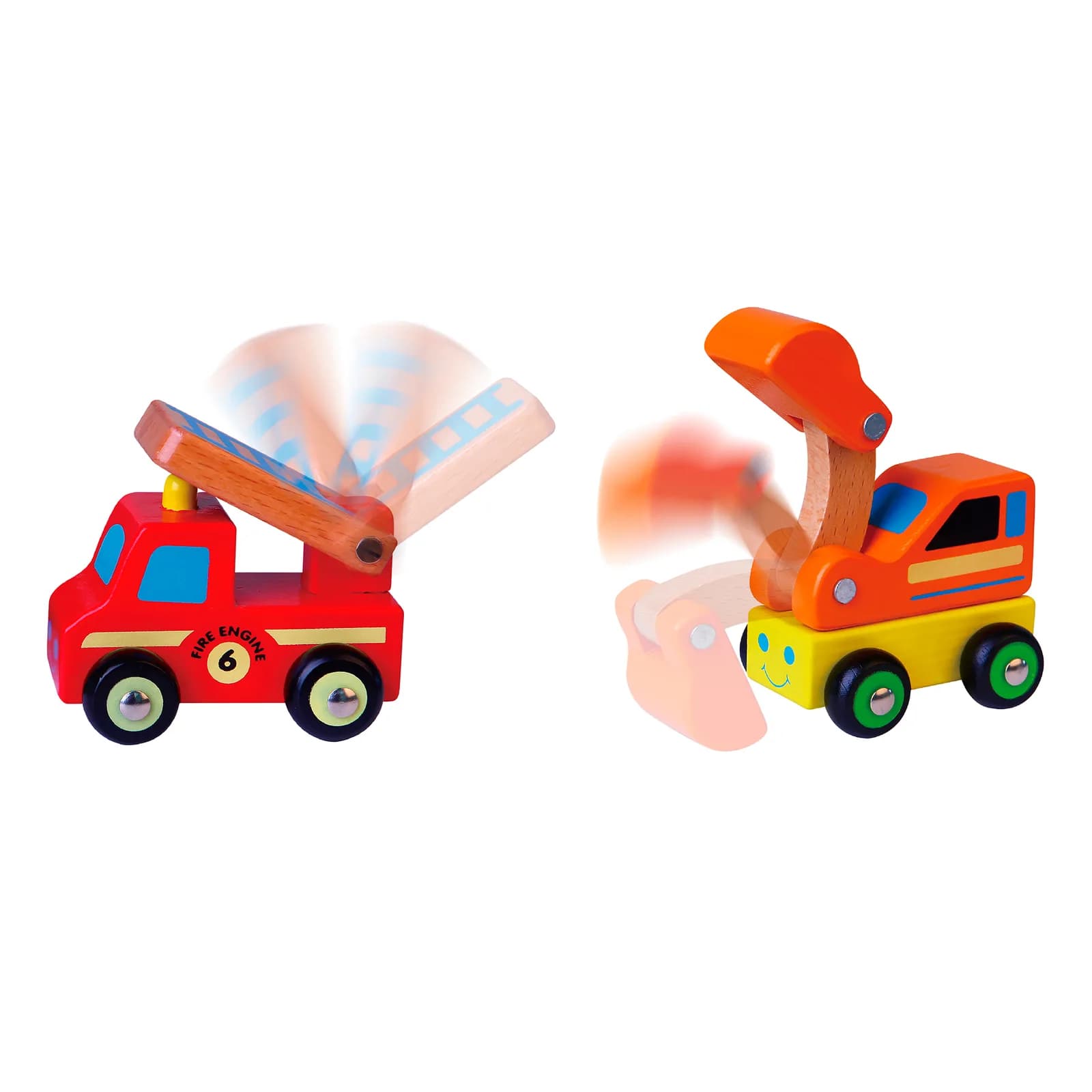 Машины деревянные Viga Toys 6шт 59621 фото 3 Машины деревянные Viga Toys 6шт 59621 фото 3